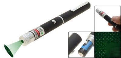 2 IN1 sky green laser pointer star projector-pen style