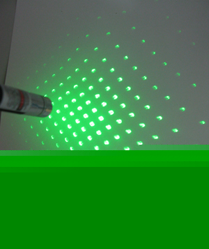 2 IN1 sky green laser pointer star projector-pen style