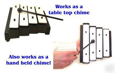 4 note dinner chimes - handheld or tabletop 