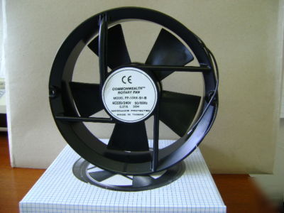 Axial ac fan 220 dia X60MM commonwealth FP108K-230VS1WB