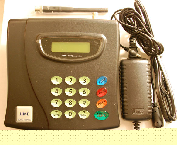 New hme guestcall digital restaurant paging system base 