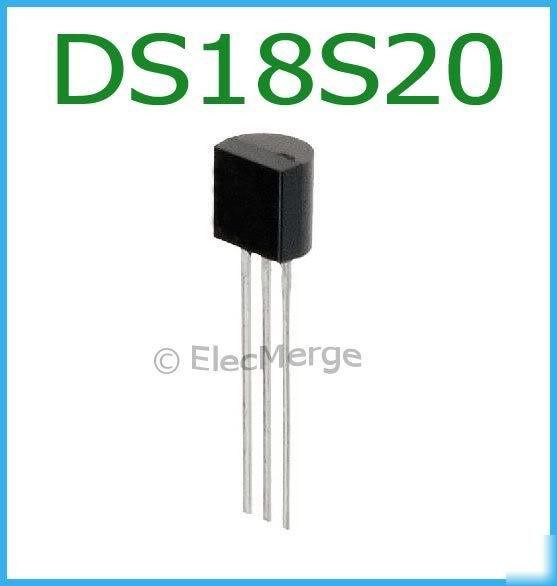 10 x DS18S20 dallas 1 wire digital temperature sensor