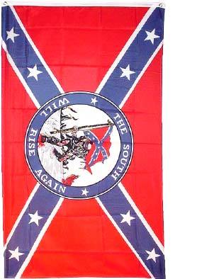 3X5 south will rise again flag confederate rebel flags