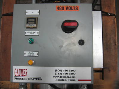 Gaumer circulation heater QMSD1035 control panel 11225