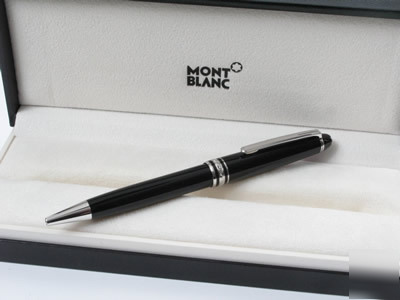 Nib montblanc meisterstuck ballpoint pen platinum b 