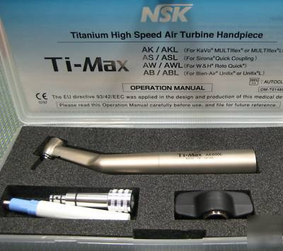 Nsk ti-max AK600L hs fo pb handpiece * fits kavo sw