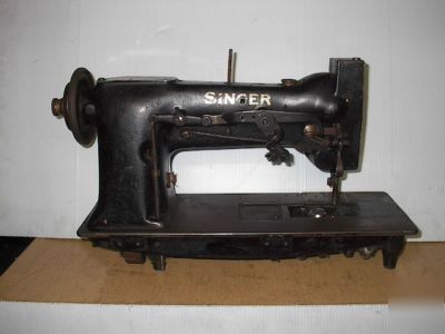 Singer 112 2NEEDLE leather industrial sewing machine