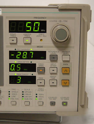 Anritsu MS610C spectrum analyzer 10 khz - 2 ghz