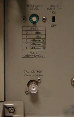 Anritsu MS610C spectrum analyzer 10 khz - 2 ghz