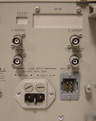 Anritsu MS610C spectrum analyzer 10 khz - 2 ghz