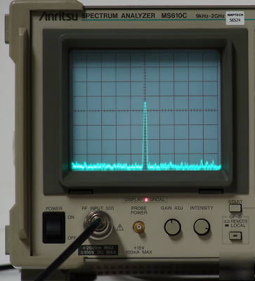 Anritsu MS610C spectrum analyzer 10 khz - 2 ghz