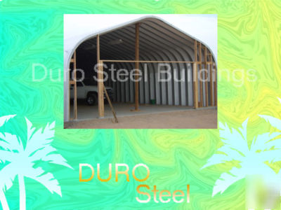 Duro steel garage kit 20X40X16 metal workshop buildings