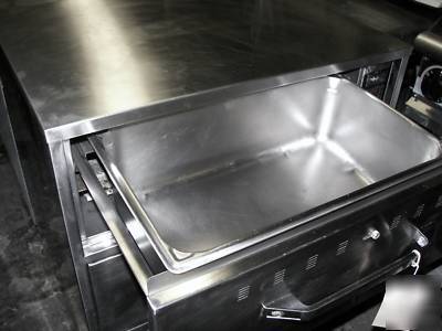 Hatco three drawer foodwarmer.....120 volts...on wheels