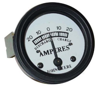 John deere a b d g h l m mt r 40 50 white ammeter gauge