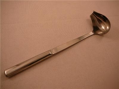New (12) stainless steel spout ladles 1OZ buffet ware 