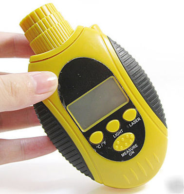 New digital lcd tester laser point infrared thermometer