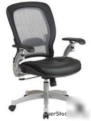 Professional leather and mesh office chair 3680