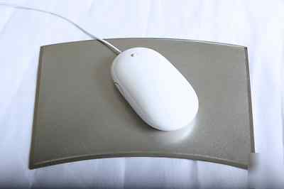 World's only solid stainless steel mouse pad