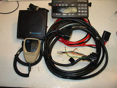 Motorola vhf 110W astro spectra W5 with W7 head ckd ok 