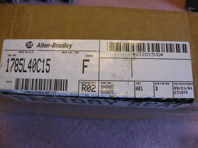 New allen bradley plc-5/40C15/f spare unit open box