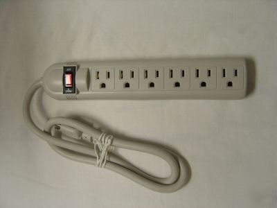 Used compu kit 6 outlet surge suppressor