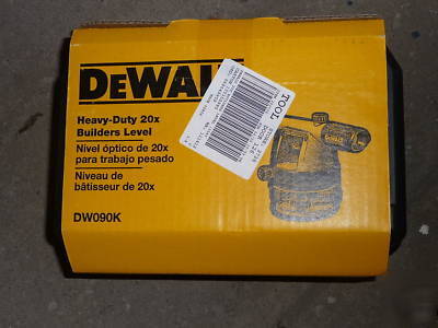 New dewalt 20X builder's level DW090K - 