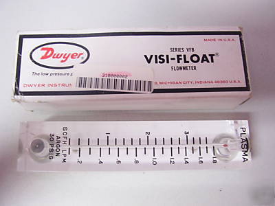 New dwyer 55-192238-00 series vfb visi-float flowmeter 