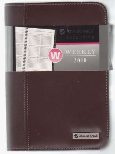 At-a-glance executive appointment book 2010 weekly/m
