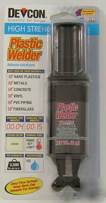 Devcon plastic welder epoxy single pack