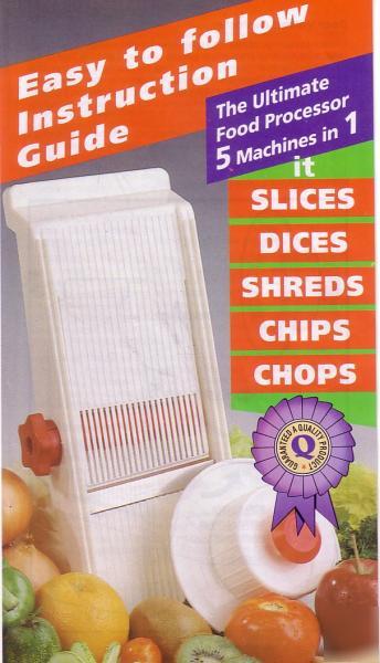 Food slicer + free speed peeler 