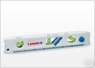 Lenox-magnetic torpedo level w/ drain pitch *must see*