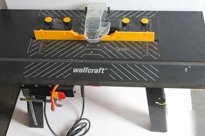 Wolfcraft 6156 router table 540