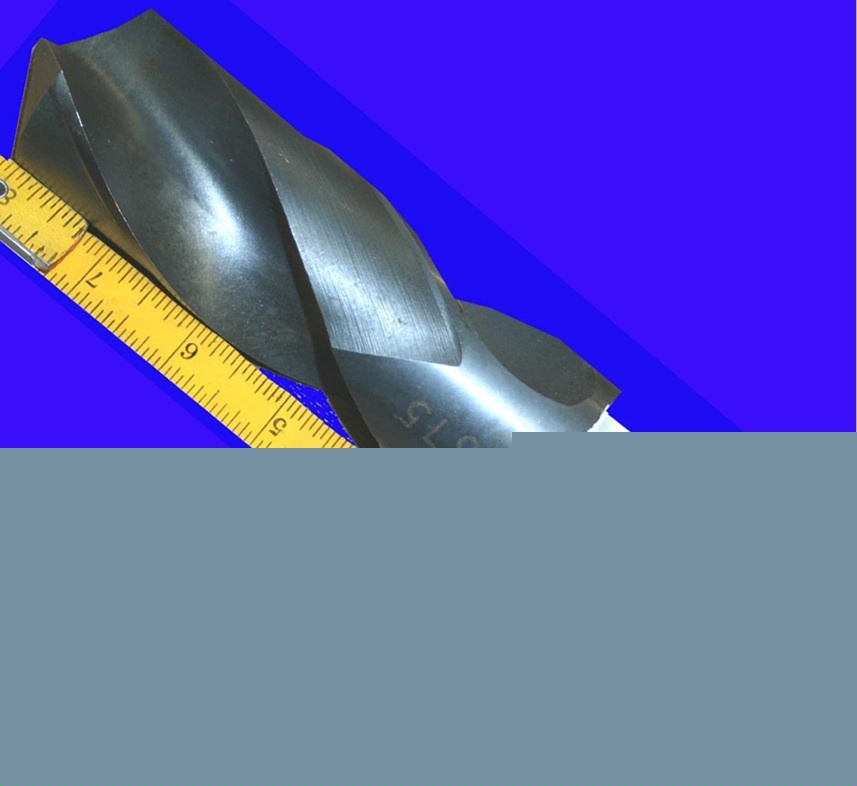 1-7/8â€ hss cle spiral drill made in usa. a-346)