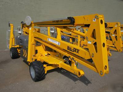 2009 bil-jax X55A lightweight 4X4 boom lift, demo unit