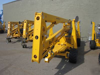 2009 bil-jax X55A lightweight 4X4 boom lift, demo unit