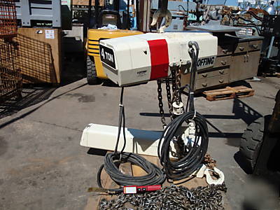 4 ton coffing hoist with remote control