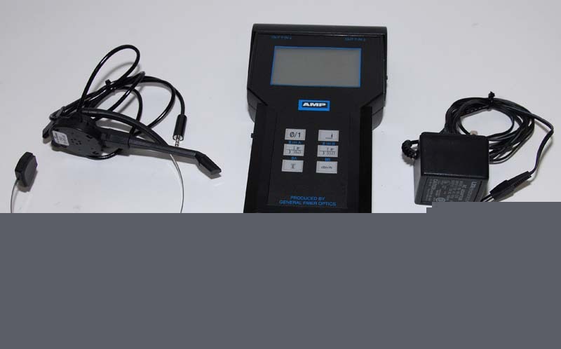 Amp AM9100 optical fiber db loss tester 1300NM 1550NM 