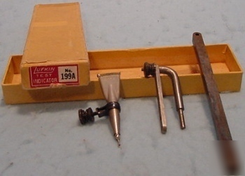 Antique tool - test indicator - pat#2,228,497 - lufkin