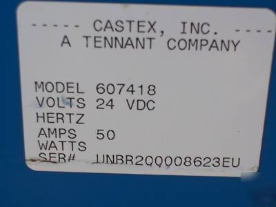 Castex nobles/tennant br-2000 burnisher model 607418