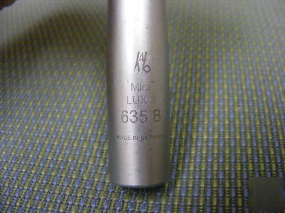 Kavo mira lux 3 635B fiber optic p/b hs handpiece 