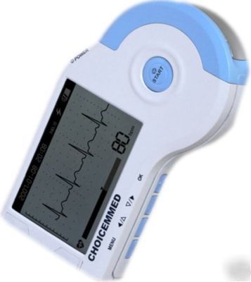 New 2010 handheld ecg ekg heart monitor*pc-based MD100B