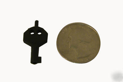 New non-metallic handcuff key hide out lightweight 