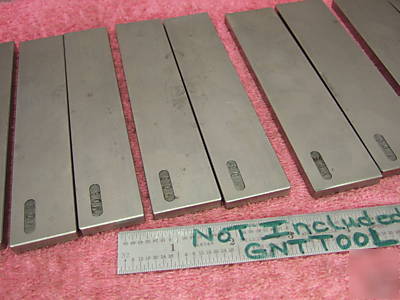 Parallel set toolmaker 7PAIR 14PIECES air-hardened wow