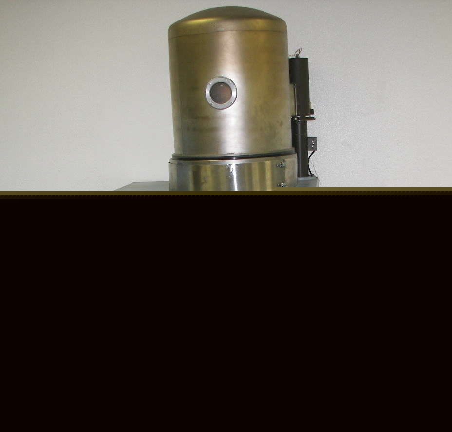 Vacuum chamber bell jar 600ASA pumping system varian