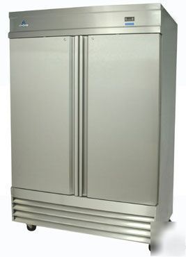 Ascend jfd-48R 2 door refrigerator 2 year warranty