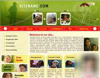 Dengue website busines sell+ adsense