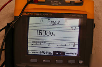 Fluke 199 scopemeter 200MHZ 2.5 gs/s #174