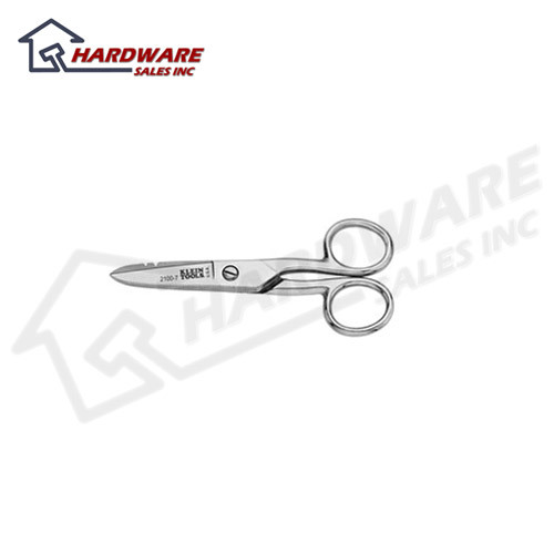 New klein 2100-7 electrician's scissors with notches 