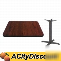 New reversible 42 x 42 restaurant table top w/ 36