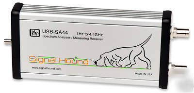 New signal hound usb spectrum analyzer 1 hz to 4.4 ghz